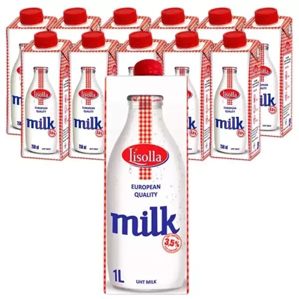 상품 이미지: 믈레코비타 3.5% 수입멸균우유 1000ml 12개입 폴란드 우유