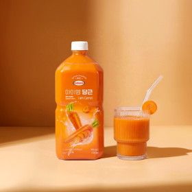 상품 이미지: 보넬드 아이엠 당근주스 1L 8병  100% NFC 착즙 순수 당근즙  착즙주스 건