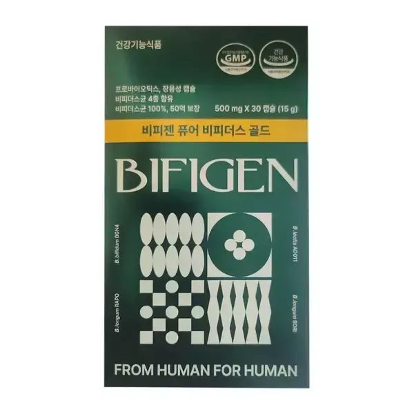 상품 이미지: 비피젠 퓨어 비피더스 골드 프로바이오틱스 50억 500mg x 30캡슐 1개 / DY