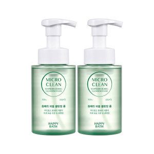 상품 이미지: (최종결제가15580원)해피바스 마이크로 클린 솝베리/딥버블 버블폼 300ml 2개