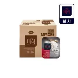 상품 이미지: [더미식] 밥알이 살아있는 백미밥 200g 24개