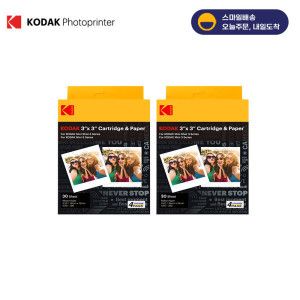 상품 이미지: 코닥 3인치 카트리지 인화지 60매 C300R P300R MS300 M300 미니3 미니샷3 전용 포토프린터