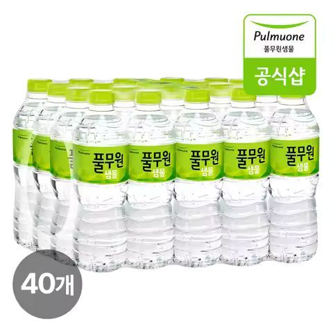 상품 이미지: 풀무원샘물 생수 500ml x 40입