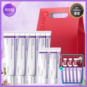 상품 이미지: (탄력)마데카크림 타이트리프팅50ml 4개+15ml 2개+사은품(1ml 5매+토닝샷앰플패드(2매) 3개)+기프트박스