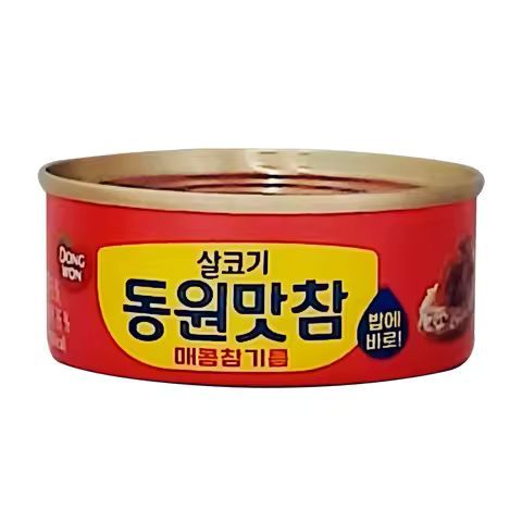 상품 이미지: 동원맛참 매콤참기름 90g X 5캔 / 동원참치 통조림 참치캔