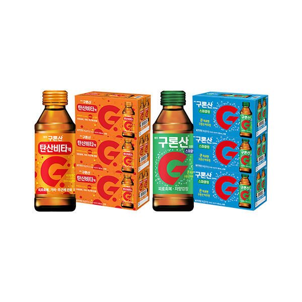 상품 이미지: 영진 구론산 탄산비타 150ml + 탄산 150ml 각 30개 (총 60개)