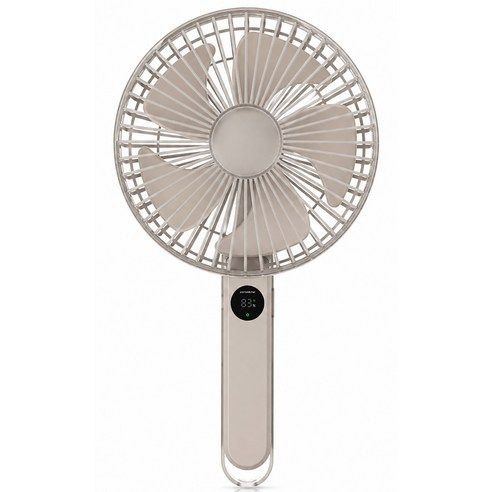 상품 이미지: 나비 스톰 빅팬 16cm 휴대용 BLDC 4000mAh 무선 접이식 선풍기 손풍기 슬림 손잡이 탁상용