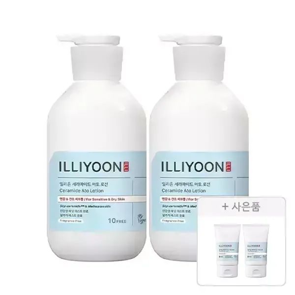 상품 이미지: 일리윤 세라마이드 아토 로션 564ml, 2개+증정(세라마이드 아토 로션 50ml, 2개)