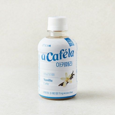 상품 이미지: 빙그레 아카페라 바닐라라떼, 240ml, 1개