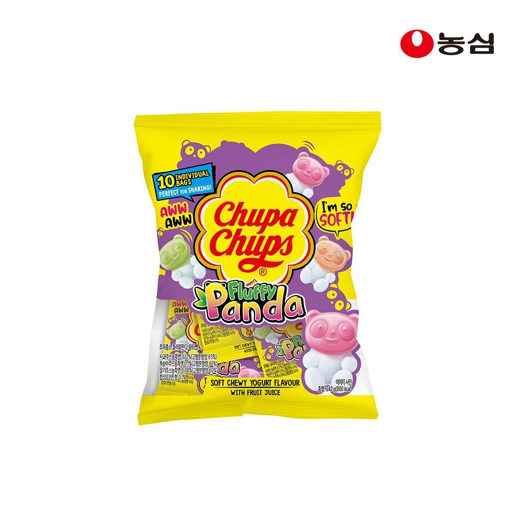 상품 이미지: 츄파춥스 플러피판다 파티팩 242g 2입