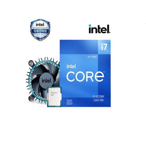 상품 이미지: 인텔 12세대 CPU 코어 i7-12700F 엘더레이크
