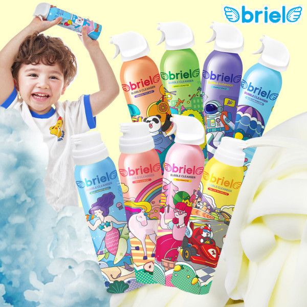 상품 이미지: 브리엘 유아 버블클렌저 200ml/300ml/거품목욕/입욕제/로션/바디워시/샴푸