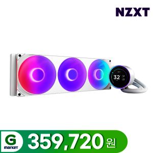 상품 이미지: NZXT KRAKEN ELITE V2 420 RGB 화이트 CPU쿨러 수랭쿨러 최종 359720 WON