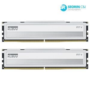 상품 이미지: 서린공식 ESSENCORE KLEVV DDR5-6000 CL30 FIT V WHITE 패키지 서린 (32GB(16Gx2))