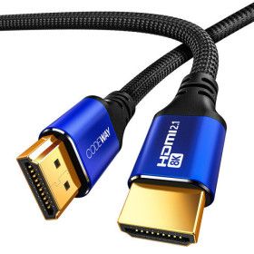 상품 이미지: 8K HDMI 케이블 Ver2.1 (0.5m/1m/2m/3m/5m) 외