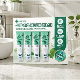 상품 이미지: 덴티스테 뉴 플러스 화이트 치약 160g x 4입 코스트코