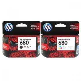 상품 이미지: 무료배송 HP정품잉크 No.680 F6V27AA+F6V26AA 세트