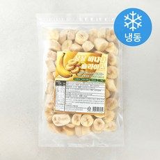 상품 이미지: 지엔씨푸드 싱싱 바나나 슬라이스 (냉동), 1개, 1kg