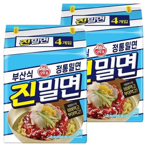 상품 이미지: 오뚜기 진밀면 135g, 8개