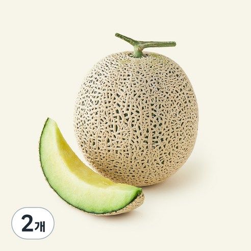 상품 이미지: 부여 고당도 굿뜨래 멜론, 1.9kg, 2개