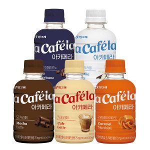 상품 이미지: 아카페라 240ml 커피 5종 40개 골라담기 /아메리카노/라떼/바닐라/카라멜