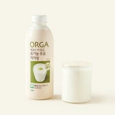 상품 이미지: 올가홀푸드 유기가공식품 인증 저지방 우유, 1개, 750ml