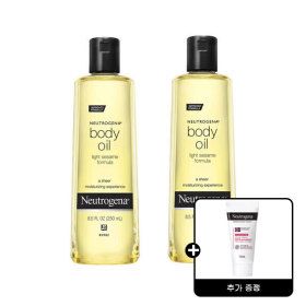 상품 이미지: 뉴트로지나 바디오일 250ml 2개 + 뉴트로지나 시카 에멀젼 15ml 1개 증정