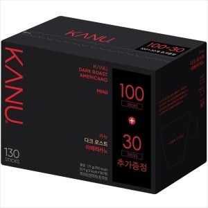 상품 이미지: 카누 미니 다크 130T//2개구매시 1000원 할인X넉넉한 유통기한