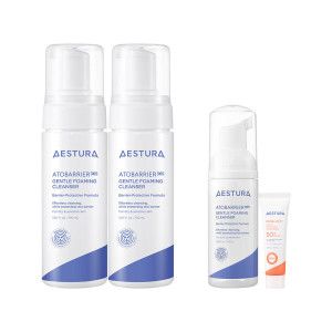 상품 이미지: 아토베리어365 젠틀 포밍클렌저 150ML 듀오 + 증정