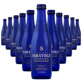 상품 이미지: 사라토가 saratoga 파란병 미국 프리미엄 탄산수 355ml 12병