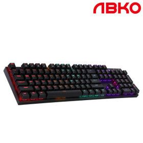 상품 이미지: K640 LED 게이밍 기계식 키보드 적축블랙
