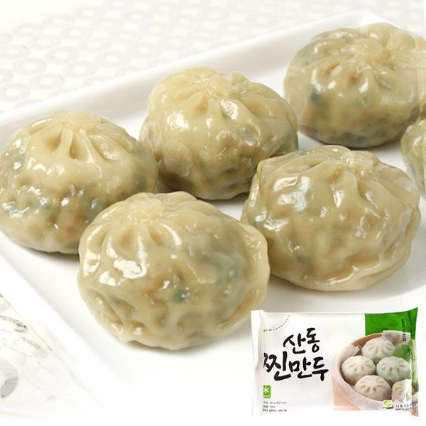 상품 이미지: 산동 포자 찐만두180g 간식/만두/간편조리 10봉
