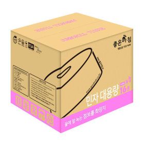 상품 이미지: I좋은아침I 1겹 민자 대용량 점보롤 화장지 휴지 16롤 공장직영 업소용/ 1겹 민자 대용량