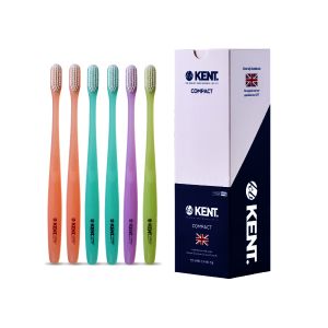상품 이미지: 영국왕실 켄.트 칫솔 콤팩트 6개입 섬세하고 부드러운 초극세모