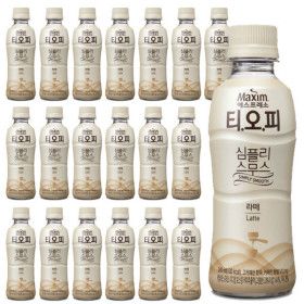 상품 이미지: 티오피 심플리스무스라떼 페트240ml x 20개입