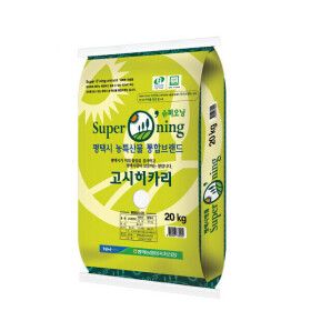 상품 이미지: 슈퍼오닝 고시히카리 특등급10kg 25년 마감 26년햅쌀-9/9 발송예정