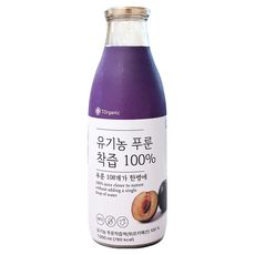 상품 이미지: 유기농 푸룬주스 물섞이지않은 NFC 100% 착즙원액, 1개, 1L