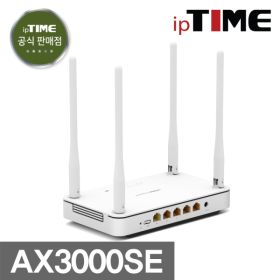 상품 이미지: ipTIME AX3000SE 화이트 와이파이 기가 무선 WIFI6 인터넷 메시 지원 유무선 공유기 /우체국/당일출고
