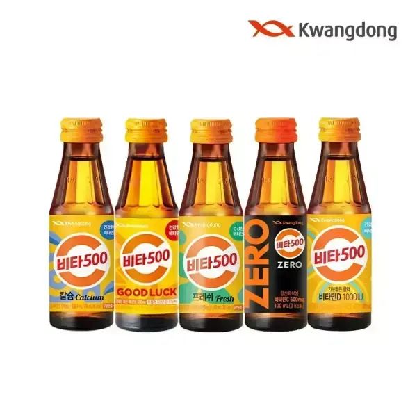 상품 이미지: [본사직영] 비타500 100ml 5종 골라담기 (총 50병)