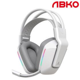 상품 이미지: 앱코 MR600 무선 Virtual 7.1 3MODE 게이밍 헤드셋 화이트