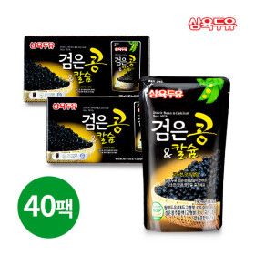 상품 이미지: 삼육식품 삼육두유 검은콩  칼슘 파우치 190ml 총 40팩