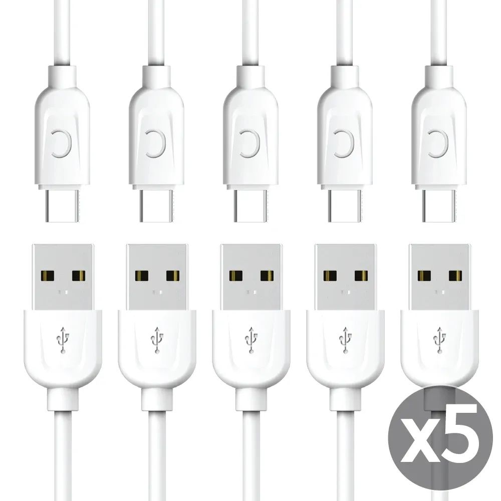 상품 이미지: 1+4 C타입 고속 충전 케이블 1M 벌크케이블