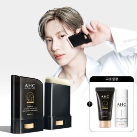 상품 이미지: AHC 마스터즈 에어리치 선스틱 14g 2개 +(증정)마스터즈 선크림 10ml+프로샷 에센스 20ml