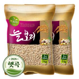 상품 이미지: 국산 늘보리 10kg (5kgx2봉) 겉보리 꽁보리 / 2026년 햇곡