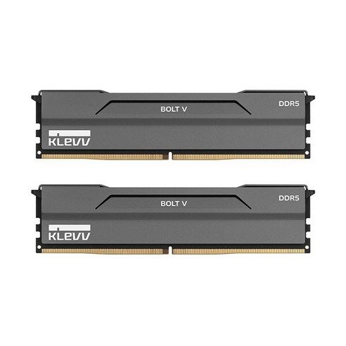 상품 이미지: ESSENCORE KLEVV DDR5-6000 CL30 BOLT V 블랙 패키지 서린 (64GB(32Gx2)
