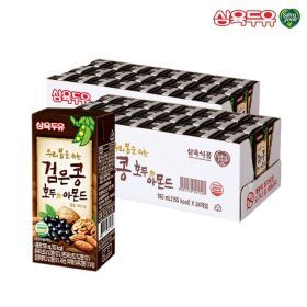 상품 이미지: 삼육두유 검은콩 호두와 아몬드 두유 190ml 48팩