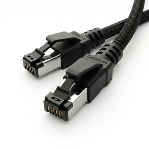 상품 이미지: 케이블연구소 CAT8 랜선 40Gbps 고속 랜케이블 SFTP 게이밍 기가 인터넷 0.5m 1m 2m 3m 5m 7m 10m