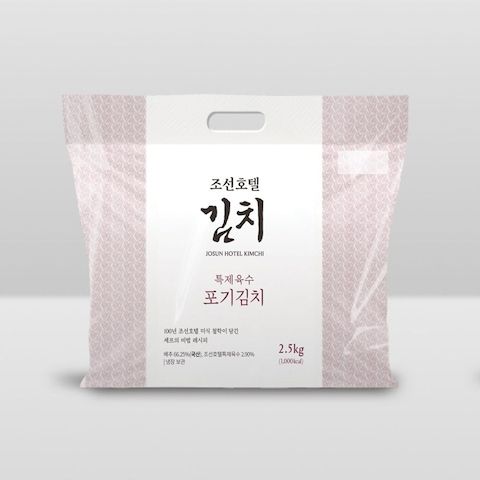 상품 이미지: 조선호텔 특제육수 포기김치 2.5kg