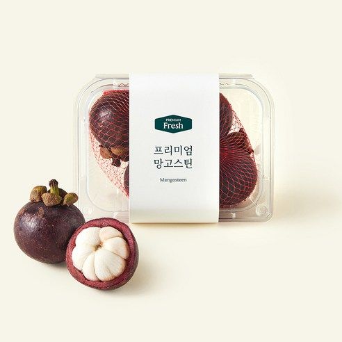 상품 이미지: 수플린 프리미엄 점보 망고스틴 4개입, 1개, 480g