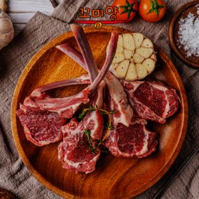 상품 이미지: 돌핀양갈비 꼬미양 양고기 프렌치랙 베이비 500g+양갈비 소스3종